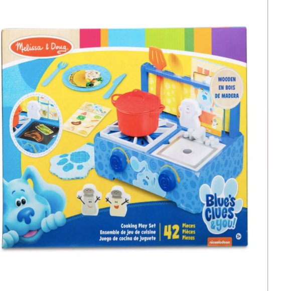 Blues Clues and You 42 Piece Cooking Play Set Melissa & Doug Pretend Play NEW - Picture 8 of 8